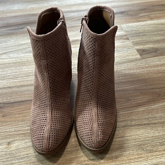 Pink Heeled Booties - Picture 2 of 2